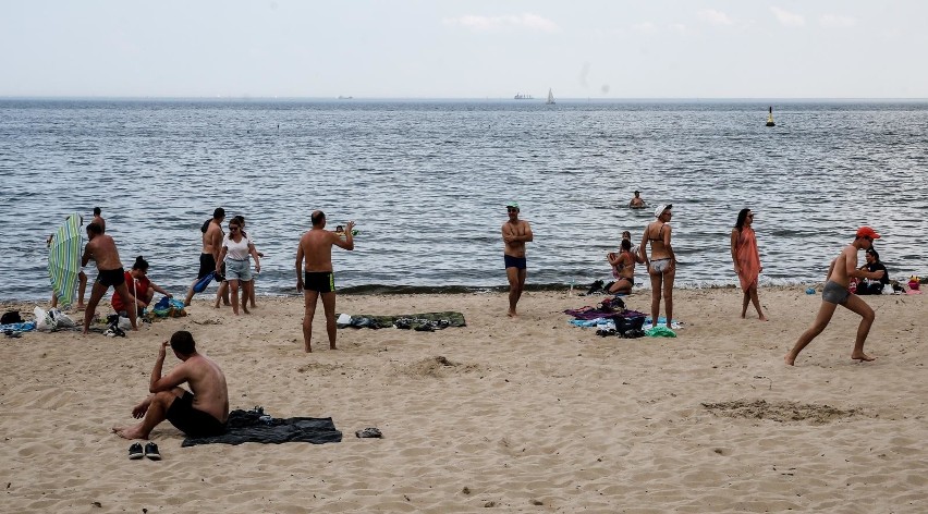 08.06.2019 gdynia. orlowo. kolejny upalny dzien na pomorzu...