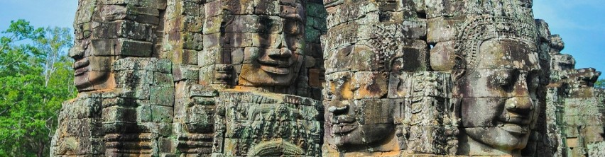 Angkor Wat, Siem Reap, Kambodża...