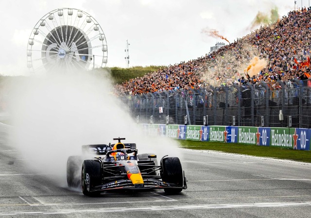 Verstappen podczas Grand Prix Holandii