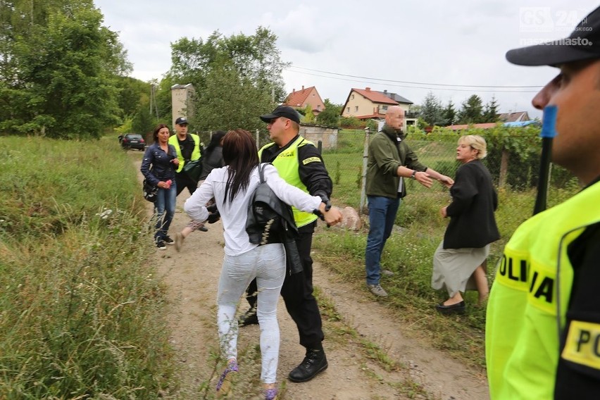 Dzisiaj odbyła się wizja lokalna na miejscu zastrzelenia...