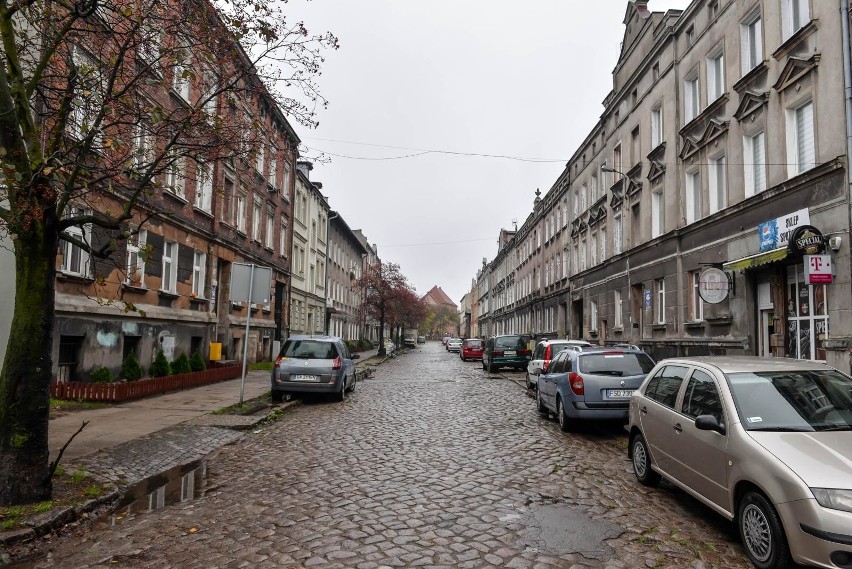 Ulice Strajku Dokerów oraz Wilków Morskich w Nowym Porcie...