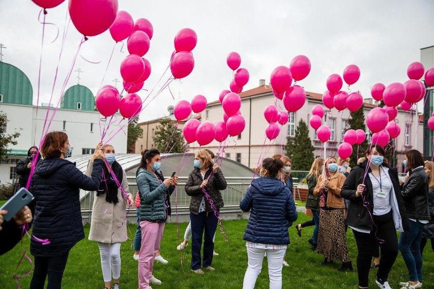 Obchody Europejskiego Dnia Walki z Rakiem Piersi w BCO.