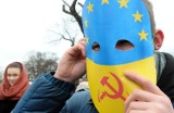 Manifestacja ukraińskich studentów w Lublinie (ZDJĘCIA, WIDEO)