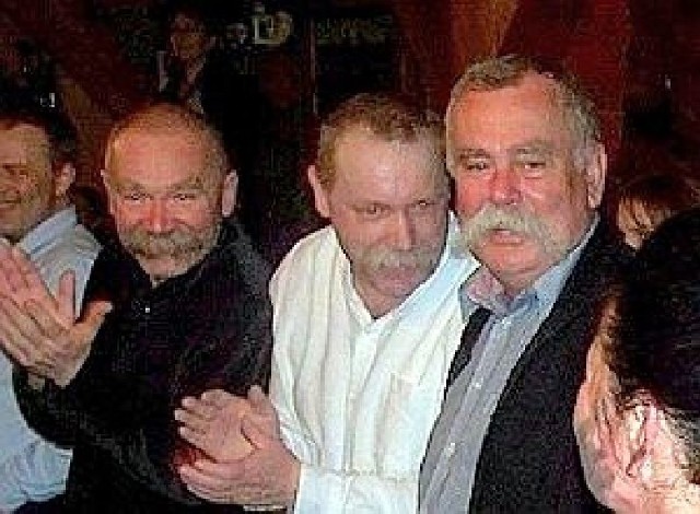 Od lewej Dariusz Klimer, Leszek Trębacz i Tomasz Lato &#8211; prawie jak bliźniacy