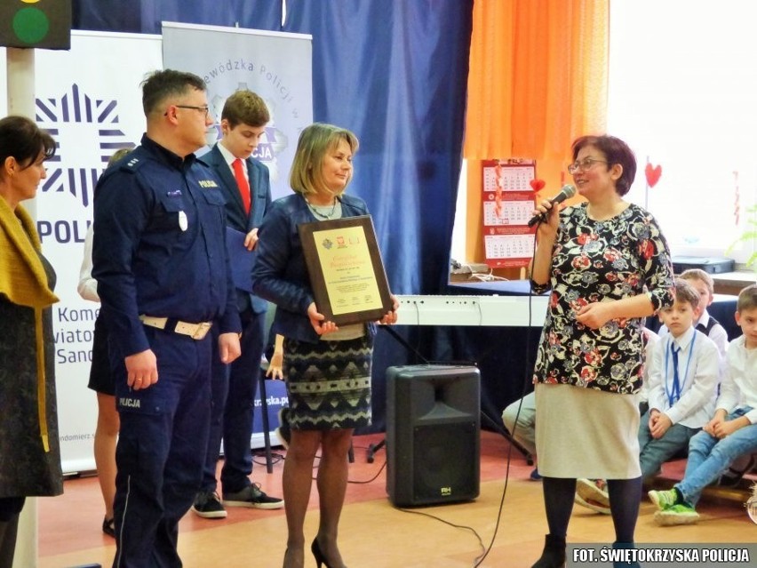 Sandomierska „dwójka”  jako jedyna szkoła w mieście laureatem Certyfikatu Bezpieczeństwa 