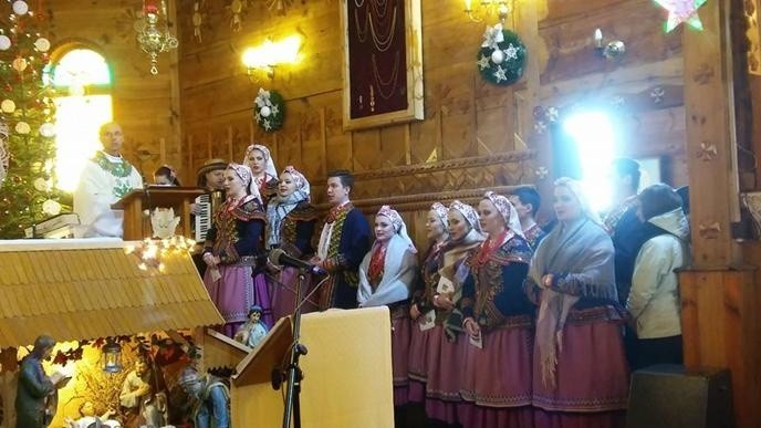 Zespół Pieśni i Tańca "Jawor" koncertował w kościele w...