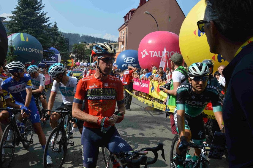 Tour de Pologne 2018: Kolarze wystartowali do przedostatniego etapu w Zakopanem [ZDJĘCIA]