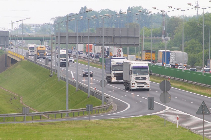 Autostrada A2: utrudnienia. Trwa przebudowa obwodnicy Poznania. Jest trzeci pas autostrady A2 między węzłami Komorniki i Luboń