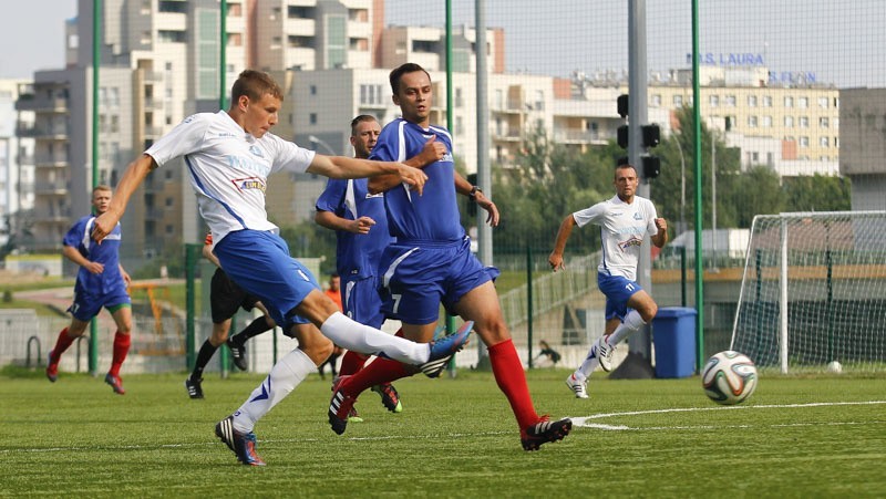 Mecz sparingowy Stal Rzeszów - Orzel Przeworsk w Rzeszowie.