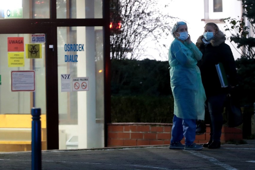 Tragiczny pożar w szpitalu na Pomorzanach w Szczecinie