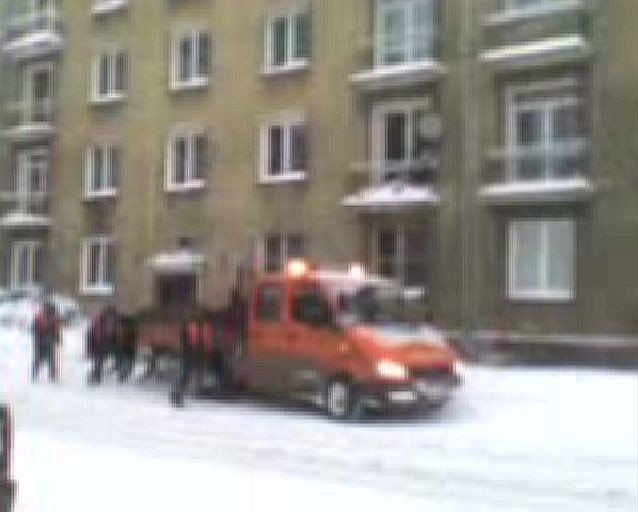 Śnieg pokonał sprzęt do odśnieżania