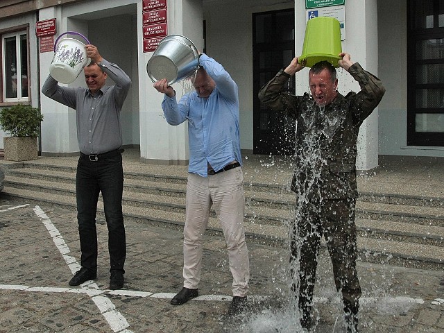 "Ice Bucket Challenge": Krzysztof Sobótka, Marek Szczepanowski, Marek Magowski