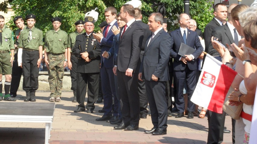 Prezydent Andrzej Duda w Tychach