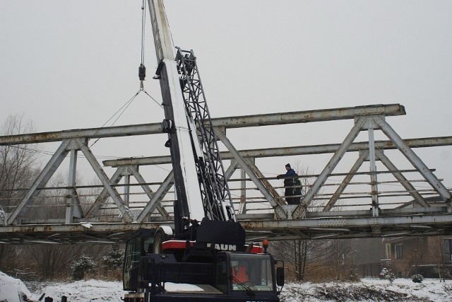 Trwa rozbiórka wiaduktu przy ulicy Moszczenickiej