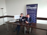 Konferencja Łukasza Schreibera ws. finansowania bydgoskich inwestycji przez Ministerstwo Sportu