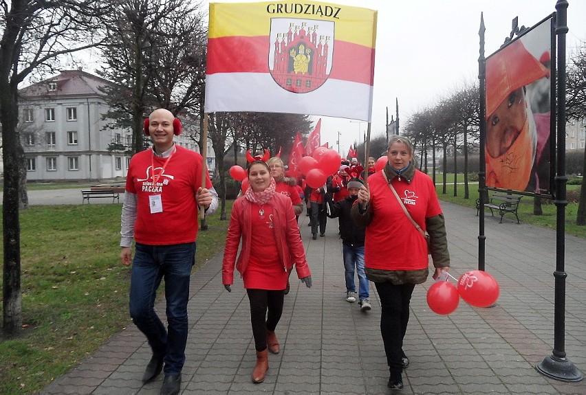 Marsz liderów i wolontariuszy oraz wszystkich wspierających...