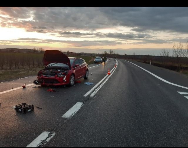 Na miejscu poniedziałkowego wypadku w gminie Łoniów