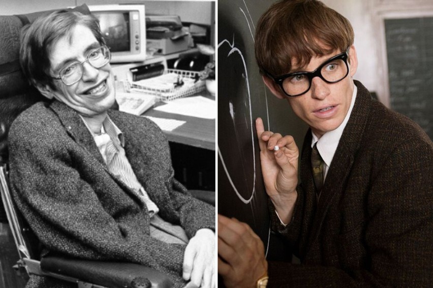 Eddie Redmayne jako Stephen Hawking - Teoria Wszystkiego...