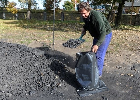 Szczecińskie składy zaczynają świecić pustkami. Ludzie najczęściej pytają o węgiel. Mniejszym powodzeniemcieszy się droższy koks.