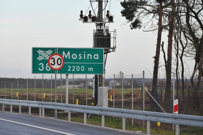 Do wypadku na S5 doszło pomiędzy Stęszewem, a węzłem Mosina...