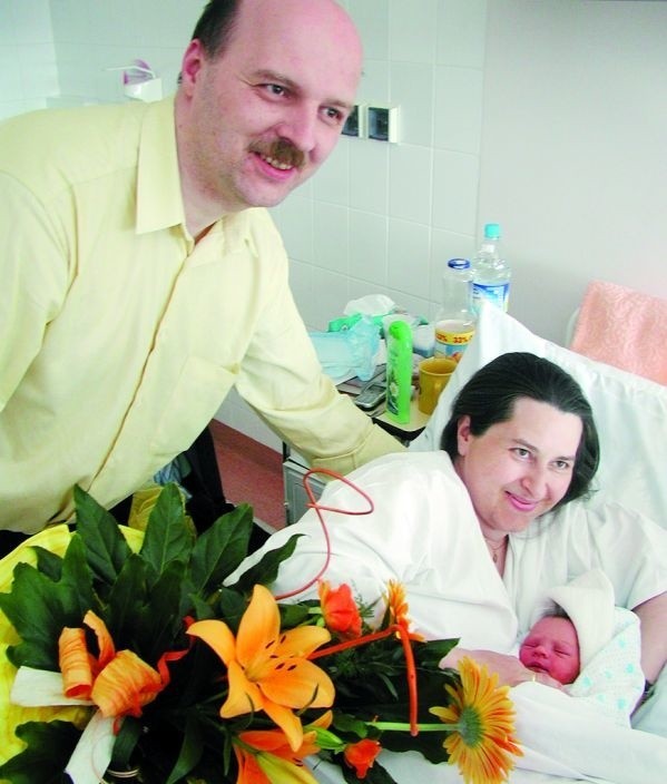 Byliśmy w szpitalu, kiedy Patrycja się urodziła. 1 maja skończy 5 lat.