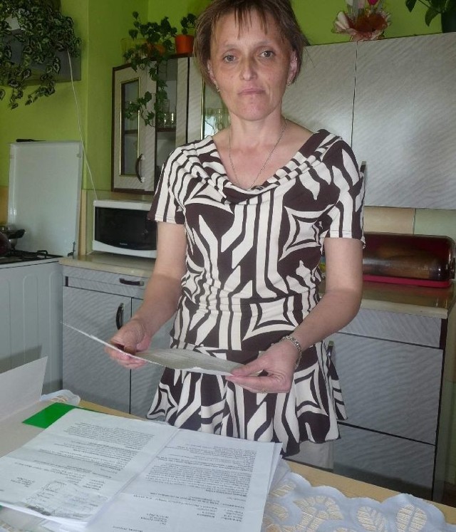 Katarzyna Futoma, mieszkanka Klonowa po decyzji szefów Compensy mówi, że odzyskała  wiarę w ludzi.