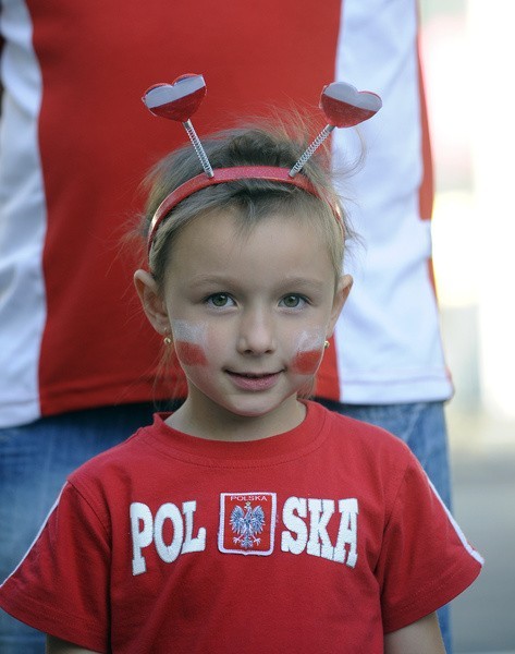 Na każdym kroku można także spotkać fanów sportu z Polski.