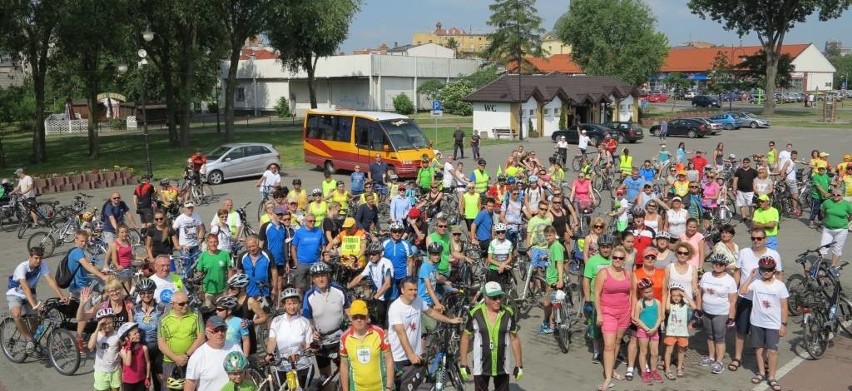 Prawie 170 osób wzięło udział w rajdzie rowerowym "Cała...