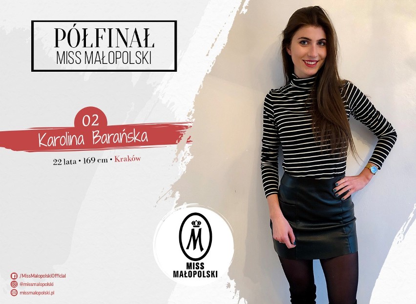 Poznajcie kandydatki ubiegające się o tytuł Miss Małopolski...