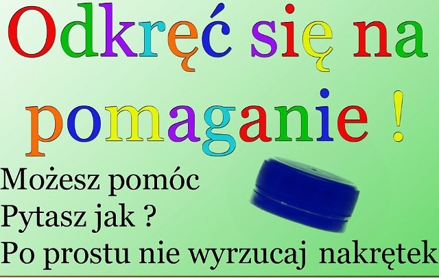 "Odkręć się na pomaganie&#8221; &#8211; to hasło akcji dobroczynnej prowadzonej w Międzyrzeczu i okolicach. Jej organizatorzy zbierają plastikowe nakrętki na leczenie chorego Denisa.