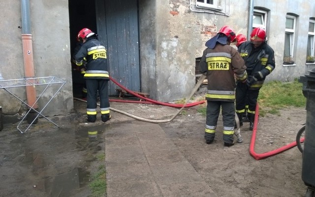 Pożar w mieszkaniu przy ul. Grabowej