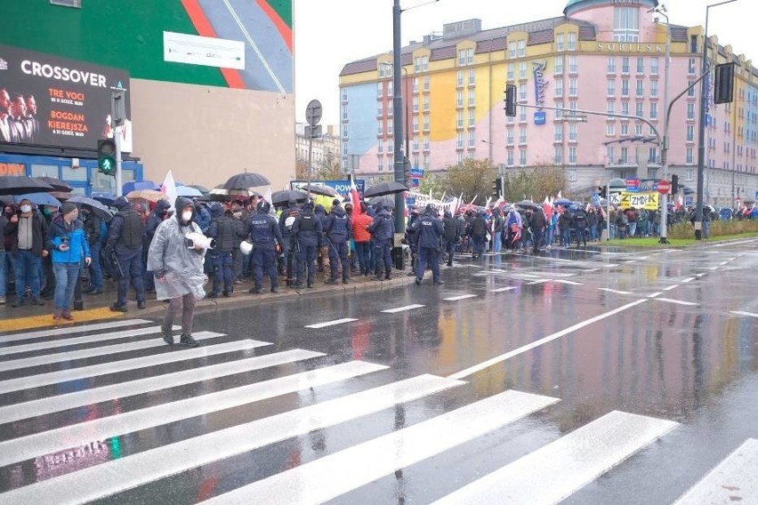 Protest rolników w Warszawie 13.10