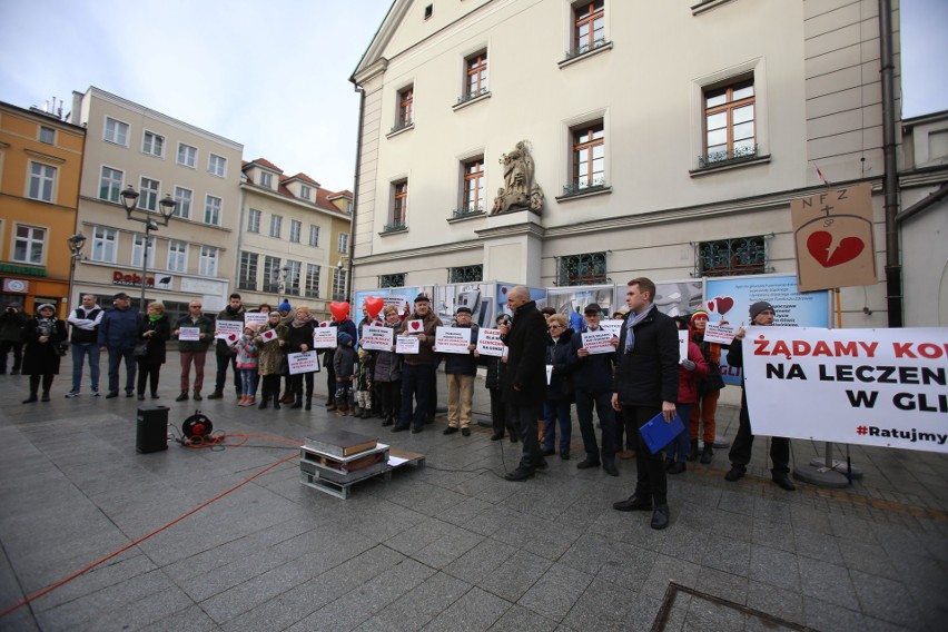 Protest w Gliwicach