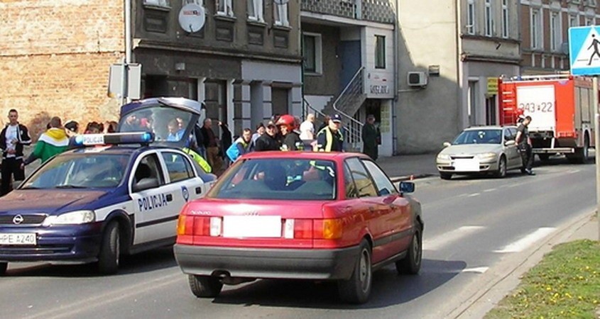 Zderzenie dwóch aut w Sulechowie.