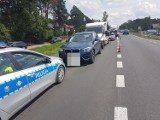 Wypadek w Przygłowie na DK12 w powiecie sulejowskim. Zderzyły się aż cztery samochody, są utrudnienia