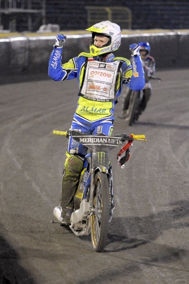 Krzysztof Kasprzak niedawno cieszył się z wygranej w Bydgoszczy i pozycji lidera cyklu Grand Prix