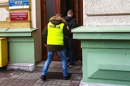 We wtorek policja doprowadziła 24 - latka do prokuratury