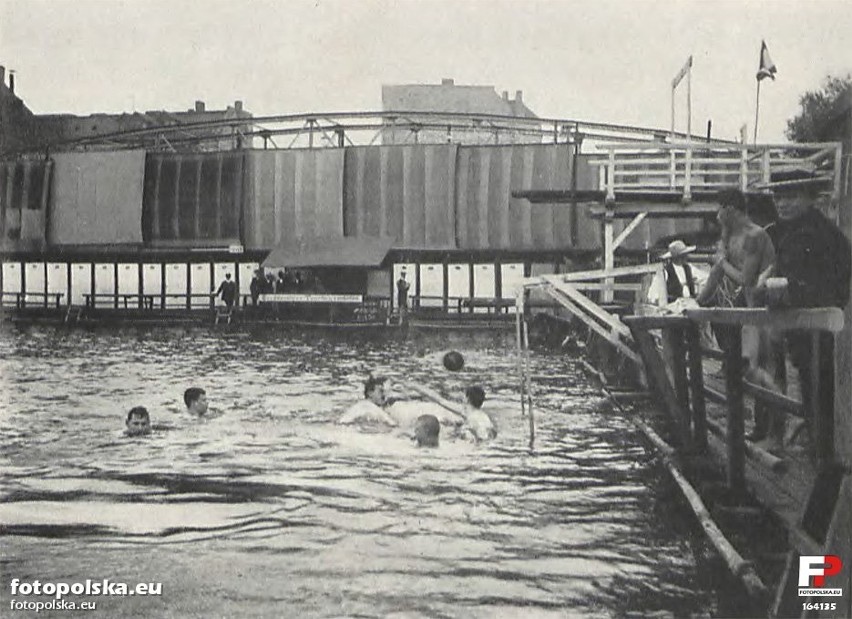 Kąpielisko Kallenbacha około roku 1900...