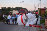 Baloniada w Szczecinku. Chwile grozy przy lądowaniu [wideo]