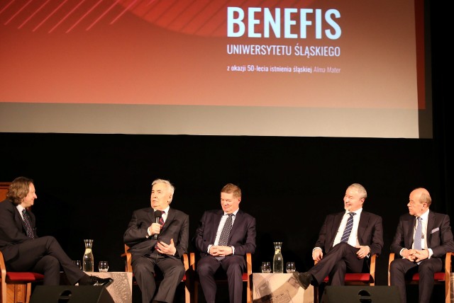Uroczysty benefis Uniwersytetu Śląskiego w Kinoteatrze Rialto w Katowicach 12 kwietnia 2018
