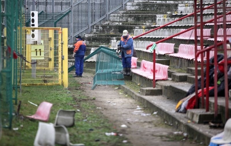 Ze stadionu Widzewa znika płot