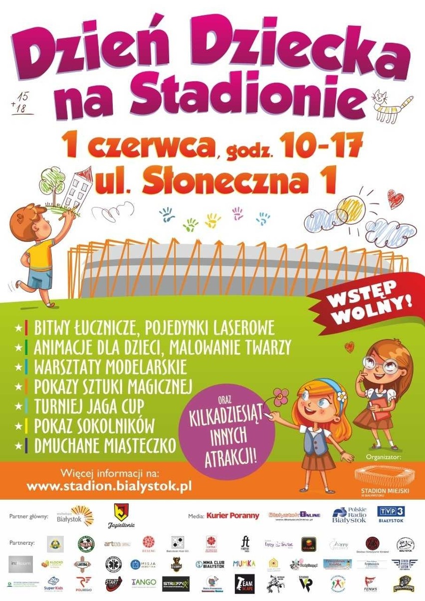 Atrakcje na stadionie w Dniu Dziecka będą bezpłatne,...