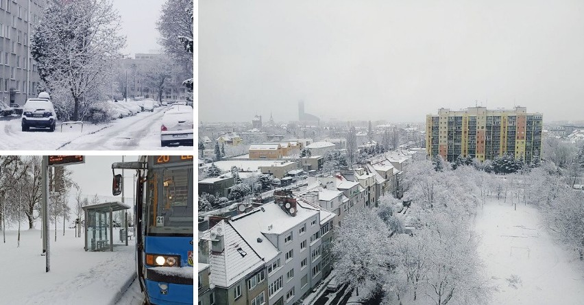 Na taki śnieg we Wrocławiu czekaliśmy! Po wieczorno-nocnych...