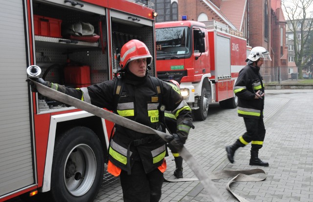 Pożar w kamienicy na ul. Sienkiewicza w Bydgoszczy | Express Bydgoski