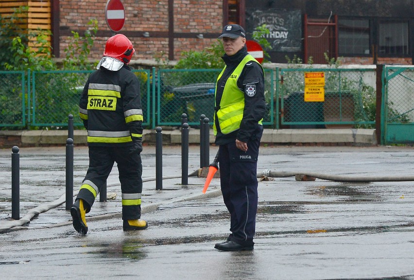 Bydgoskie ulice znów zalane