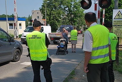 Mikołów: "Zatrzymaj się i żyj". Policja wspólnie z strażnikami i sokistami [ZDJĘCIA]