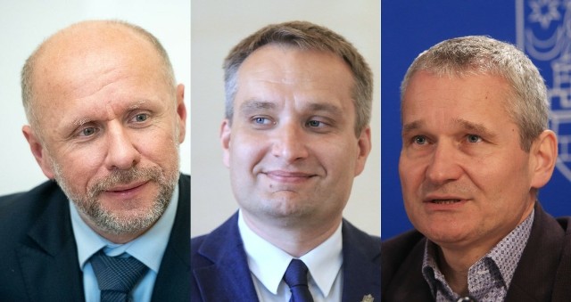 Bartosz Guss, Mariusz Wiśniewski i Jędrzej Solarski otrzymali od prezydenta Poznania nagrody