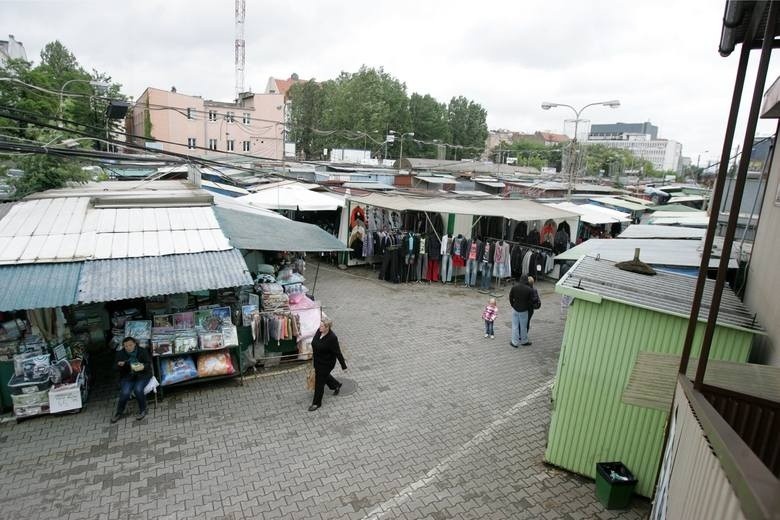 Plac przy ul. Zielińskiego obejmował ponad 200 stanowisk...