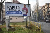 Sportowcy z Bytomia promują sortowanie odpadów. Na bilbordach pojawił się Marcin Lachowski, kapitan Polonii Bytom