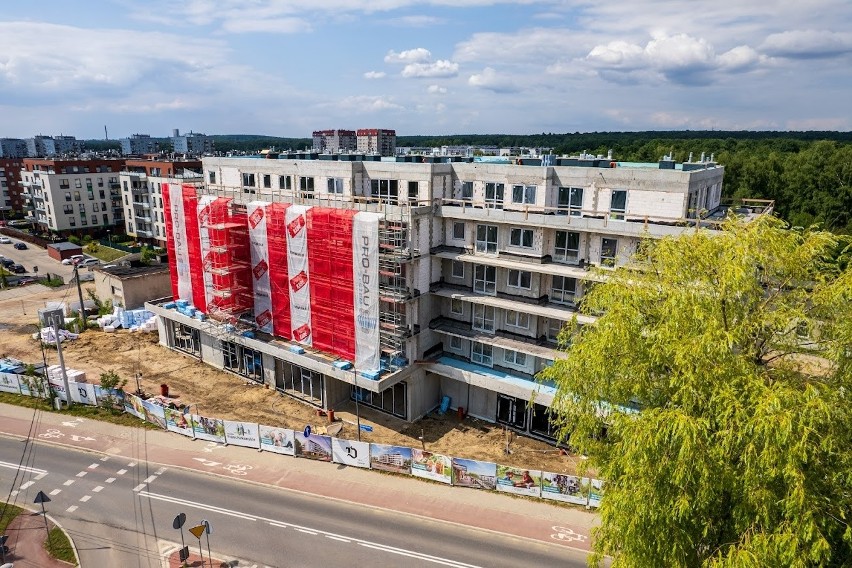 Ostatni budynek osiedla Franciszkańskiego – numer 9 – jest...